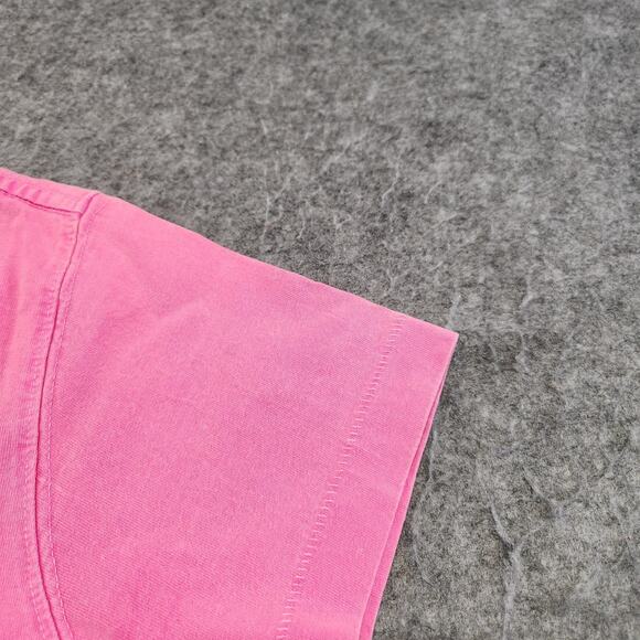 VTG 90s Jordache Women XS Pink Skiing Air USA Made Single Stitch Graphic T Shirt - Picture 7 of 10